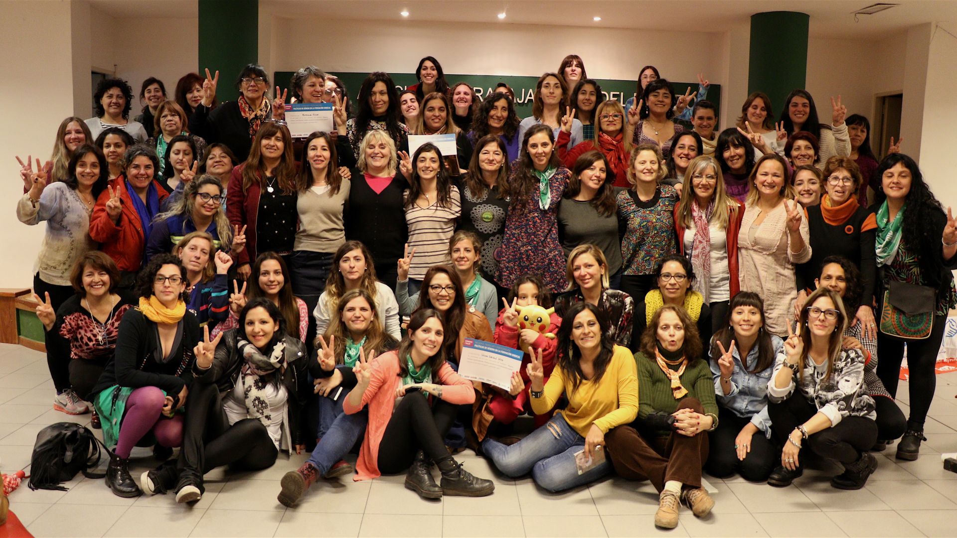 Unidas, organizadas y sindicalizadas; finalizó en ATE Capital el Seminario Mujeres, Trabajos y Participación
