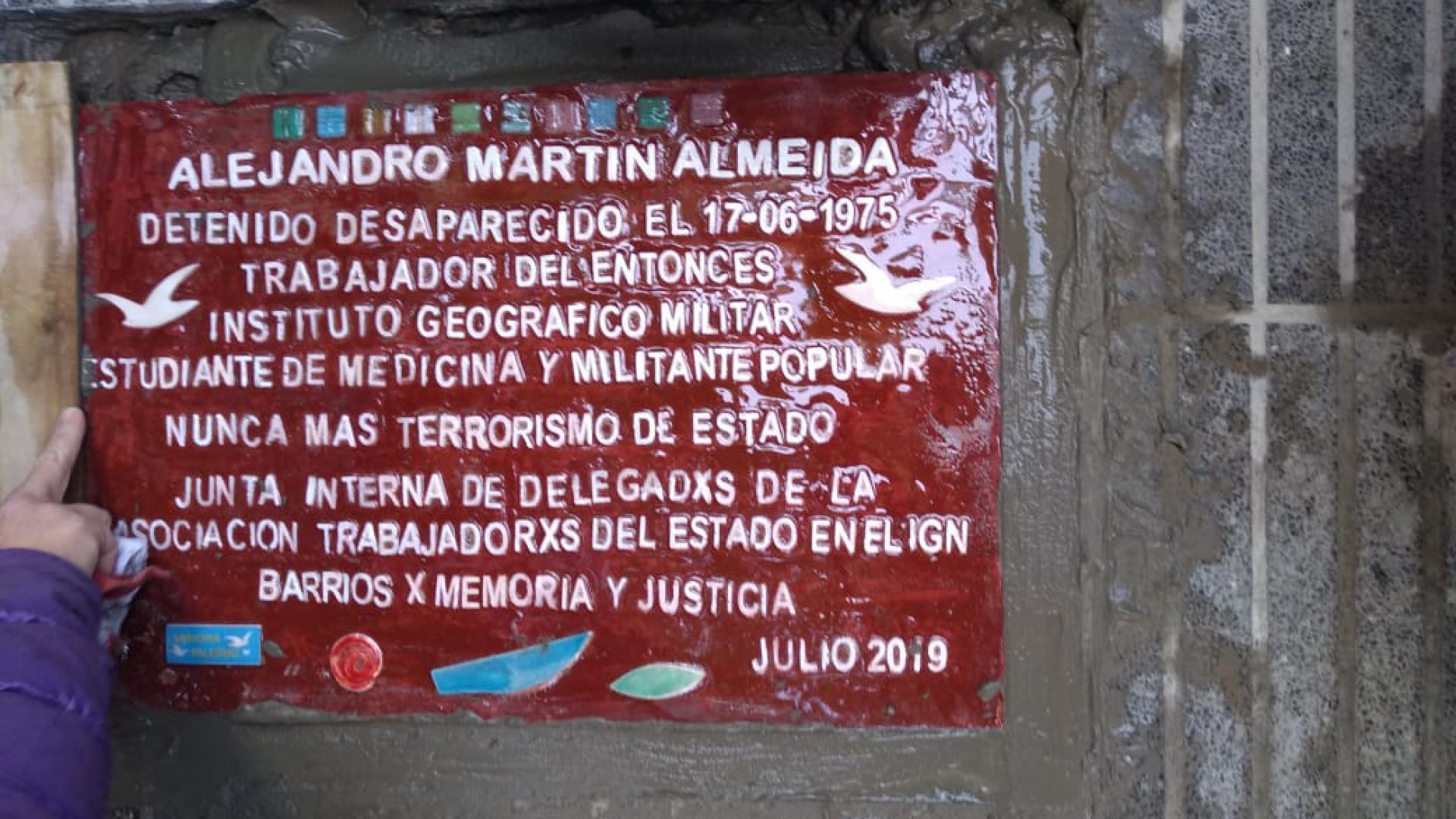Homenaje a Alejandro Martín Almeida en la IGN