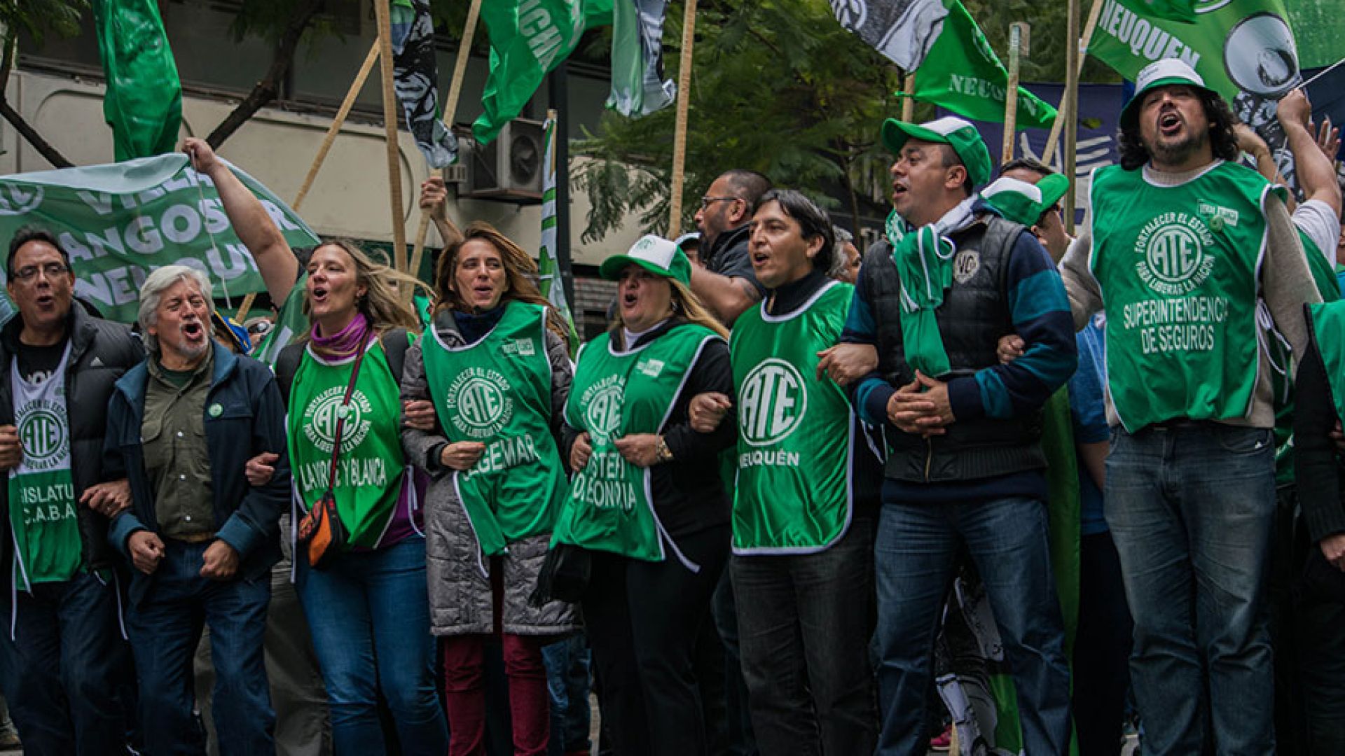 ATE Capital - Marcha Federal, la Plaza de los trabajadores
