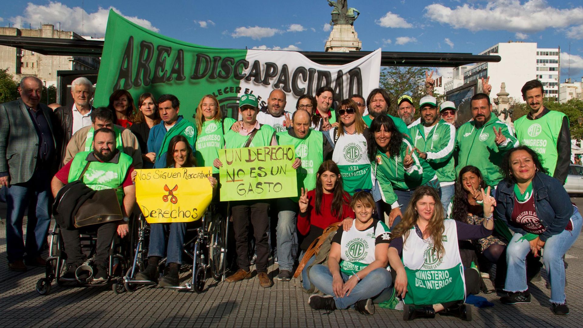 Histórica Marcha Federal por los Derechos de las Personas con Discapacidad