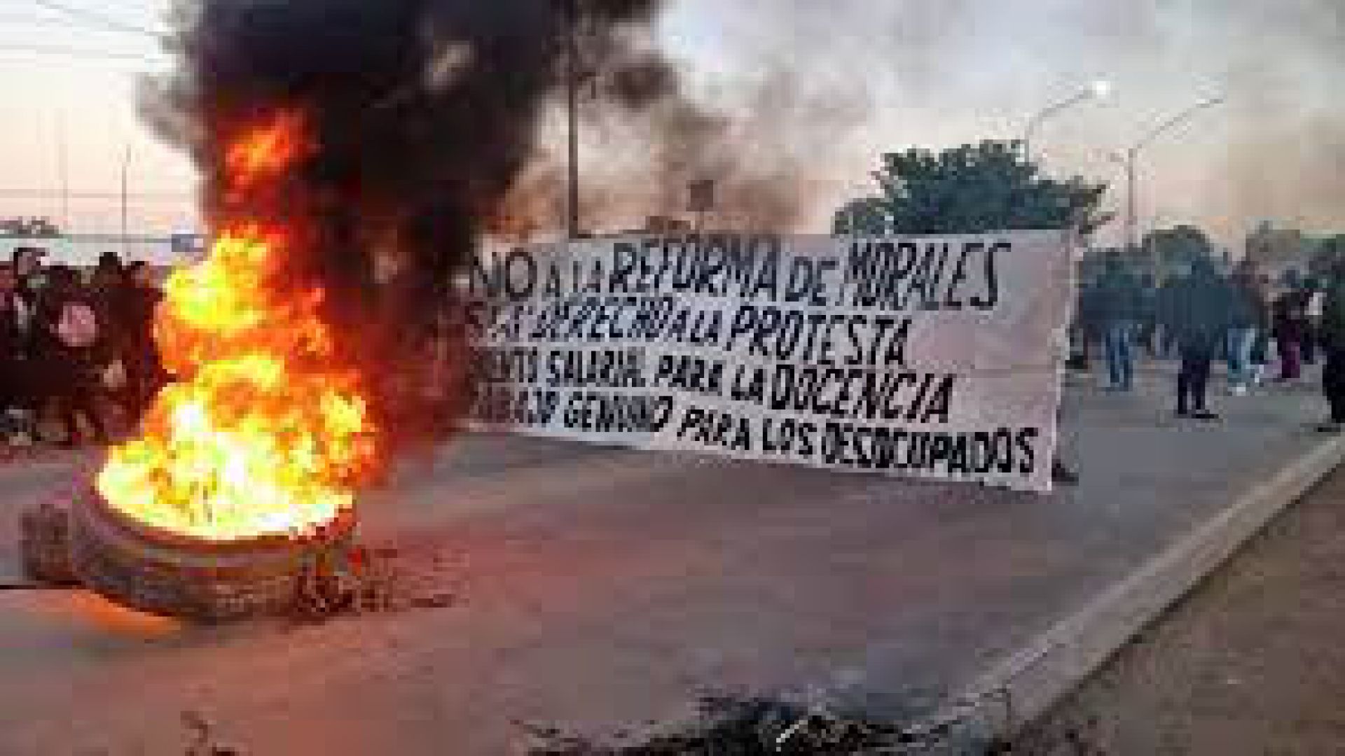 Área de PPOO - Repudio a la represión de Morales