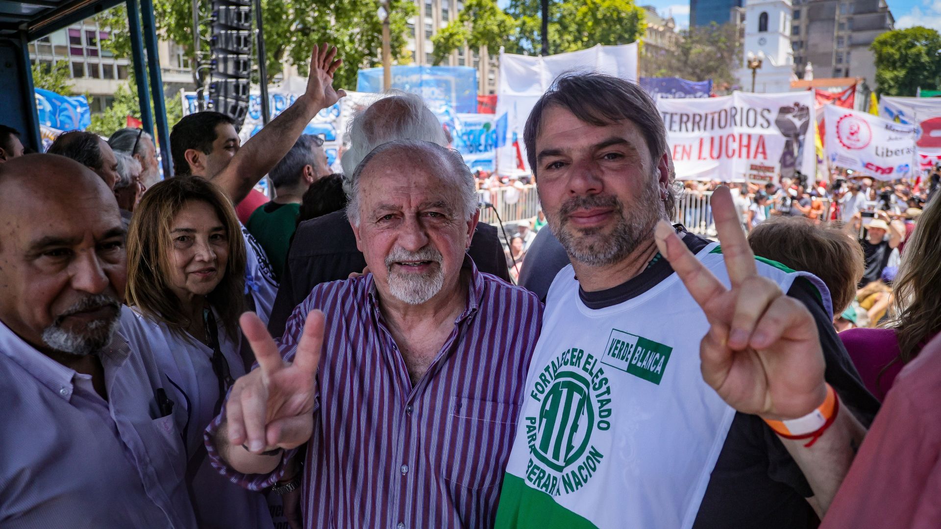 Por una Argentina sin hambre, con paz, justicia social y soberanía