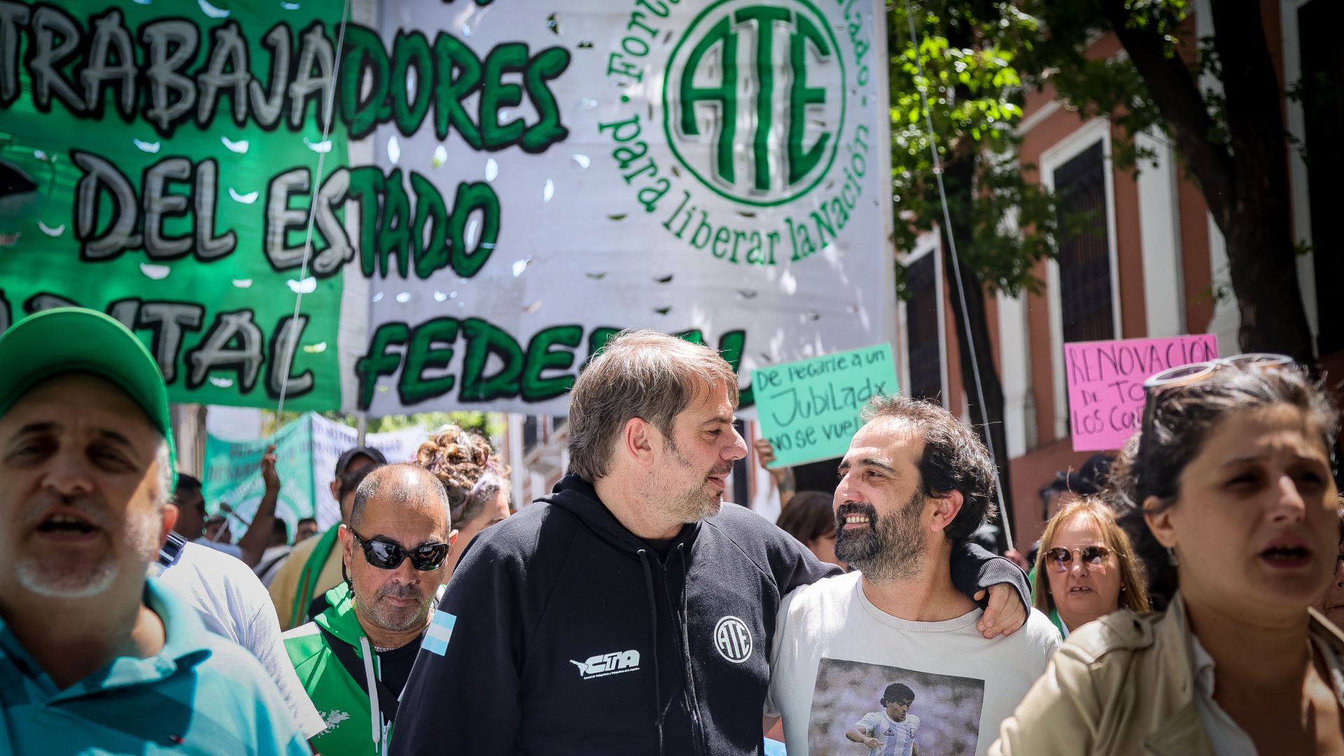 Basta de desguazar al Estado, basta de hambrear al pueblo trabajador