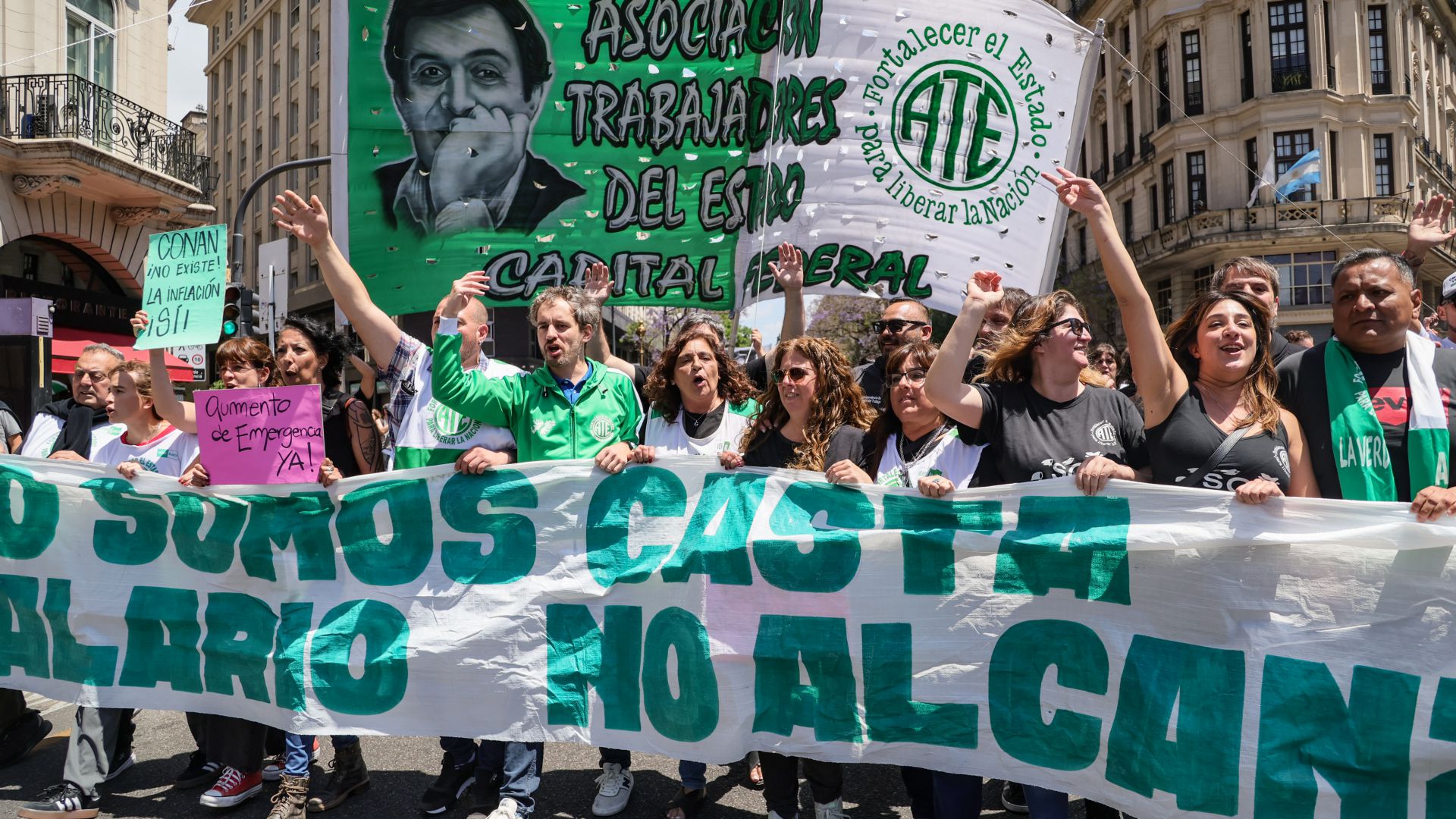 Basta de desguazar al Estado, basta de hambrear al pueblo trabajador