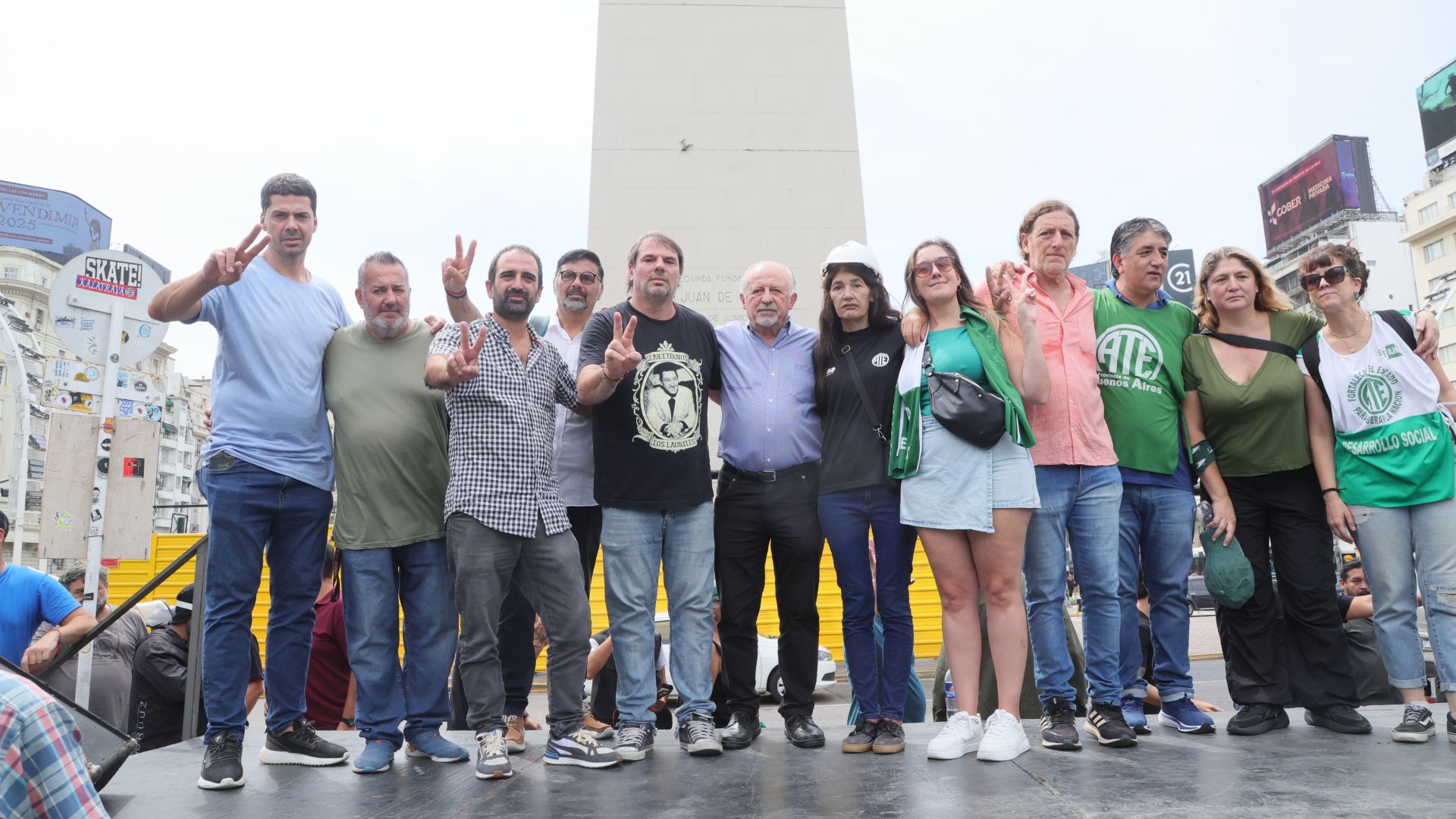 Movilizamos desde el Obelisco al Ministerio de Desregulación